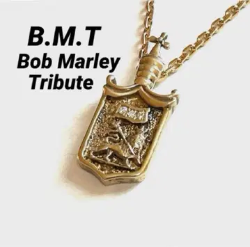 밥 말리 트리뷰트 BMT 크라운 JA 라이온 925 목걸이
