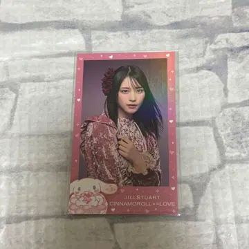 =LOVE 이코러브 JILLSTUART 시나몬 콜라보 사사키 마이카