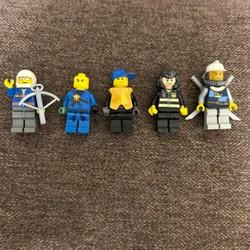 레고 미니 피규어 5체 세트