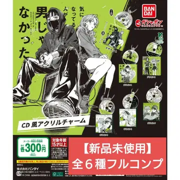 신경 쓰이는 사람이 남자가 아니었다 CD풍 아크릴 참 전 6종 풀컴프