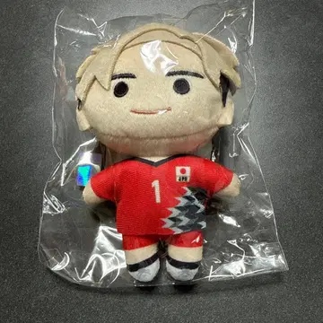 배구 남자 일본 대표 봉제 인형 키링 니시다 유우지
