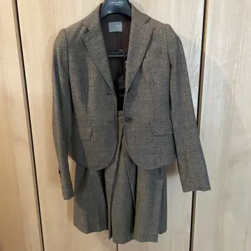 theory luxe 스커트 셋업 038 브라운 계열