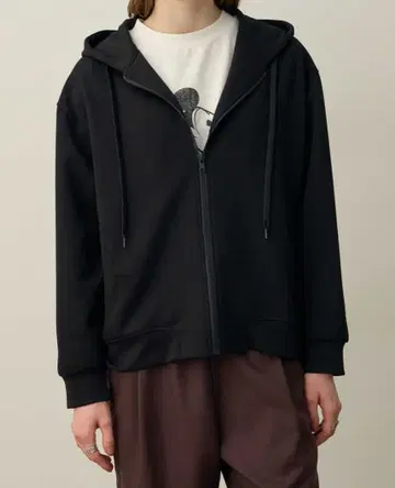 [ 새상품 ] 와이드 후드티 블랙 플랑드르