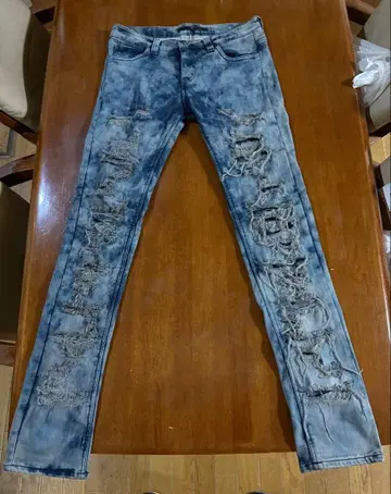 NoId의 인디고, 하드 데미지 데님 팬츠