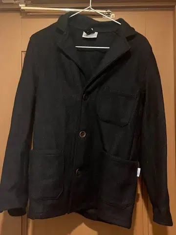 야모 드라이버 자켓 네이비 울 38