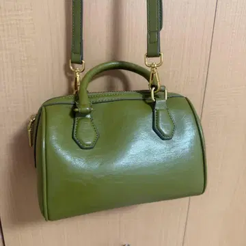 ZARA 그린 핸드백 숄더백