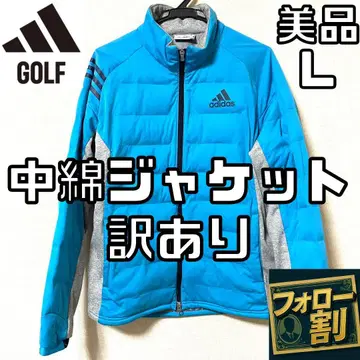 [팔로우 할인] 새상품급 아디다스 골프 패딩 자켓 남성용 L사이즈 하자품