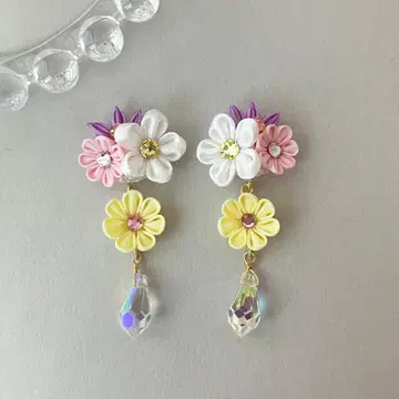 no.77 라푼젤 귀걸이 귀찌 일본풍 졸업식 하카마 후리소데 기모노