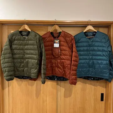 워크맨 워셔블 퓨전 다운라이트 자켓 이너다운 3색 세트