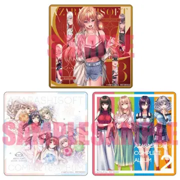 아자라시 소프트 컴플리트 앨범 3 소프맵 유상 혜택 아크릴 코스터 3개