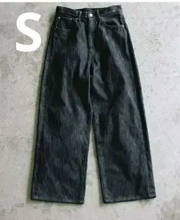 [ LIDNM ] XX SLUB BAGGY DENIM
