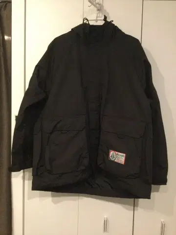 woods 코듀라 후드 블루종