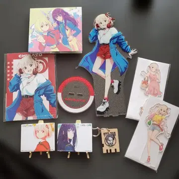 리코리스 리코일 아크릴 스탠드 포함 굿즈 모음 세트!