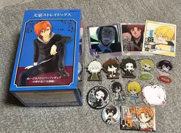 문호 스트레이독스 스트랩 피규어 캔 배지 카드