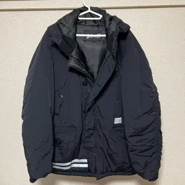 Schott Perfecto 블랙 다운 자켓 2XL 샷