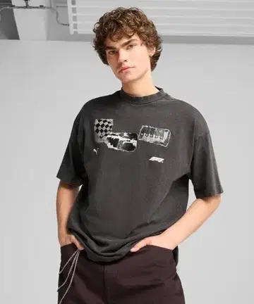 새상품 XL 포뮬러 1 T셔츠 PUMA 푸마 F1 그래픽