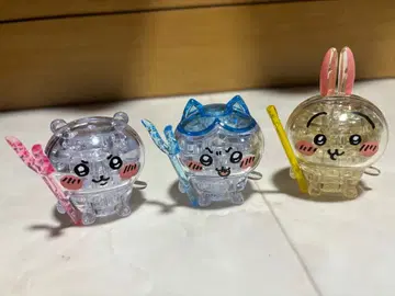 치이카와 크리스탈 퍼즐 사이좋은 3인 세트 완성품