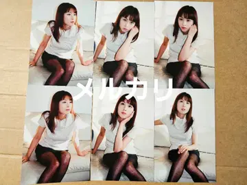 우에스기 리카 브로마이드 6매 세트 5 (엽서 사이즈)