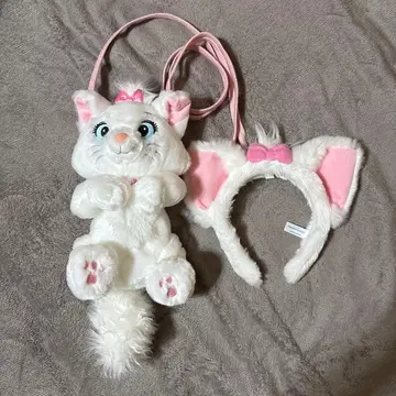 디즈니 마리 머리띠 & 미니백