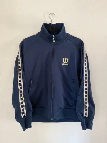 윌슨 네이비 트랙 자켓 저지
