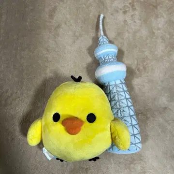 리락쿠마 도쿄 스카이트리 봉제 인형 약 15cm