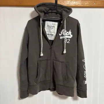 Abercrombie & Fitch 그레이 후드티 M