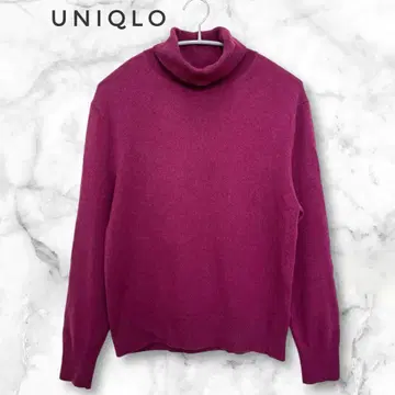 UNIQLO 캐시미어 100% 터틀넥 스웨터