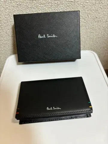 폴 스미스 명함지갑 블랙