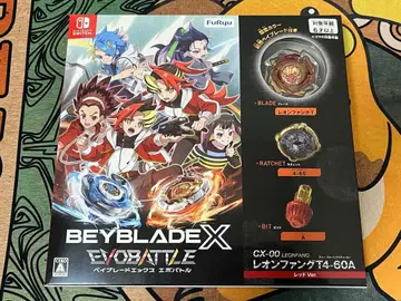 레온 팬 T4-60A 레드 Ver. 에보 배틀 블레이드 x 코드 미사용