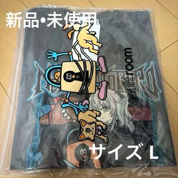 vaultroom VR x TORORO 티 M 사이즈 고양이 보리 토로로