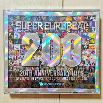 [ 슈퍼 유로비트 VOL.200 ] 초회 한정판 2CD+DVD 오비 포함