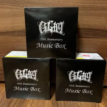 GLAY 30th Anniversary Music Box 3종 세트