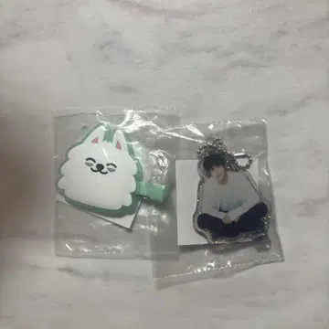 TXT 캡슐 토이 가챠 수빈 헤어 클립 연준 뿔바투