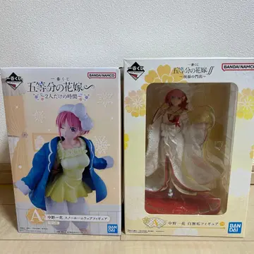 5등분의 신부 피규어 2체 나카노 이치카