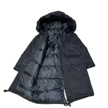 모즈 코트 블랙 퍼 오빠계 y2k