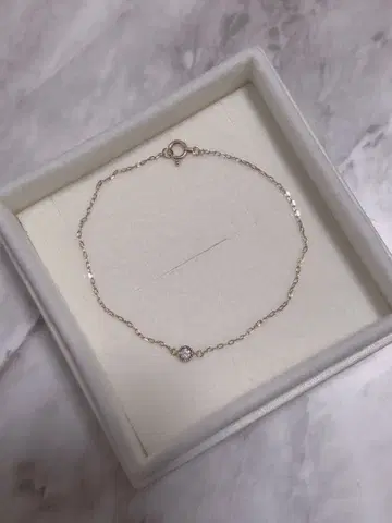 K10*다이아몬드 팔찌 싱글 볼*PG