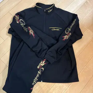 새상품급 가마가츠 저지 수트 셋업 블랙 3L