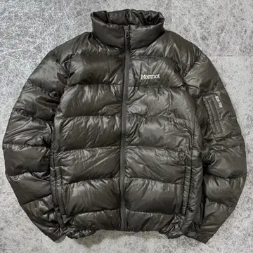 새상품급 마모트 825fil 다운 자켓 그레이 XXL 드로 코드