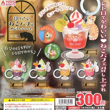 초 리얼! 고양이 파르페 메지루시 참 전 5종 컴플리트