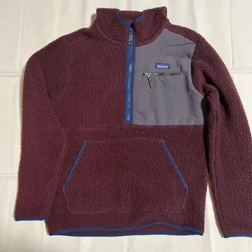 patagonia 레트로 파일 풀오버 버건디
