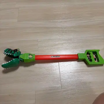 공룡형 완구 오렌지 그린