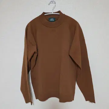 [ 새상품급 ] 온리 그린 / 모크넥 니트 오렌지