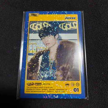 SixTONES GOLD 혜택 카드 트레이딩 카드 미개봉 새상품