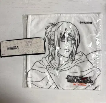 진격의 거인 MAPPA 전시 한지 원화 핸드 타월 펜 케이스