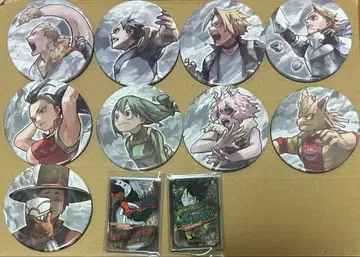 히로아카 원화전 캔뱃지 퍼블릭 미러풍 아크릴 스티커