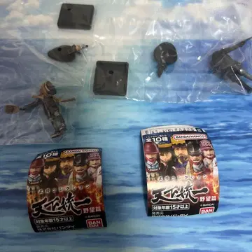 무장 컬렉션 천하 통일 야망편 가챠 도요토미 히데요시 컬러 동상