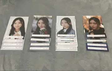 사쿠라자카46 타니구치 아이리 브로마이드 4종 컴프 묶음 판매