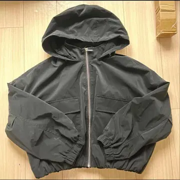 [ ZARA ] 자라 오버 사이즈 후디 자켓 블랙