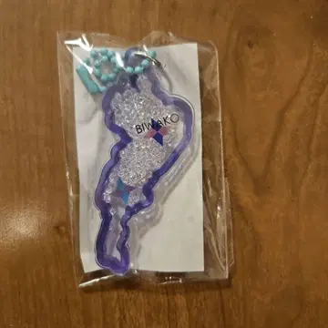 비와코 아크릴 키링 보라색