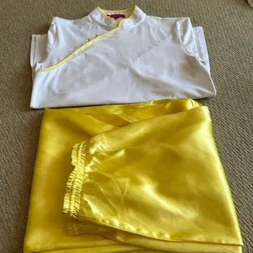 태극권 여성 상의와 팬츠 세트